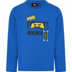 LEGO® kidswear LWTAYLOR 608 T-SHIRT L/S Chlapčenské tričko, modrá, veľkosť 110