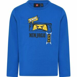 LEGO® kidswear LWTAYLOR 608 T-SHIRT L/S Chlapčenské tričko, modrá, veľkosť 134