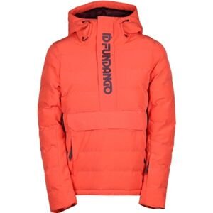 FUNDANGO EVERETT Dámska lyžiarska/snowboardová bunda, oranžová, veľkosť