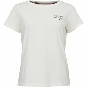Tommy Hilfiger TH ORIGINAL-SHORT SLEEVE T-SHIRT Dámske tričko, biela, veľkosť M