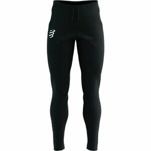 Compressport SEAMLESS PANTS Pánske športové tepláky, čierna, veľkosť L