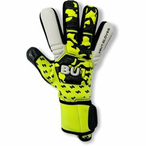 BU1 ONE FLUO NC Pánske brankárske rukavice, čierna, veľkosť 9