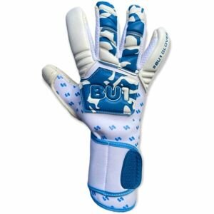 BU1 ONE BLUE NC JR Detské futbalové brankárske rukavice, modrá, veľkosť 5.5