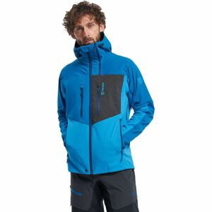 TENSON TOURING SOFTSHELL M Dámska skialpová bunda, modrá, veľkosť XL