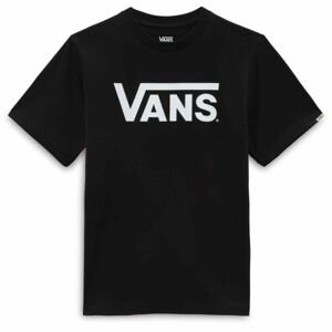 Vans CLASSIC VANS-B Chlapčenské tričko, čierna, veľkosť