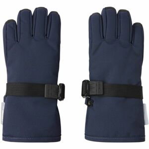REIMA TARTU Detské rukavice s membránou, tmavo modrá, veľkosť 7