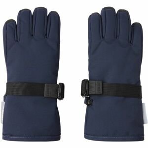 REIMA TARTU Detské rukavice s membránou, tmavo modrá, veľkosť 8