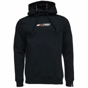 Tommy Hilfiger ESSENTIALS HOODY Pánska mikina, čierna, veľkosť XXL