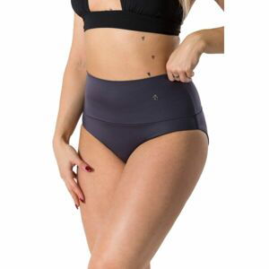 GOLDBEE SHAPEWEAR SWIMWEAR BOTTOMS Dámske sťahovacie plavecké nohavičky, tmavo sivá, veľkosť 3XL