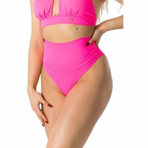 GOLDBEE SHAPEWEAR SWIMWEAR BOTTOMS Dámske sťahovacie plavecké nohavičky, ružová, veľkosť M