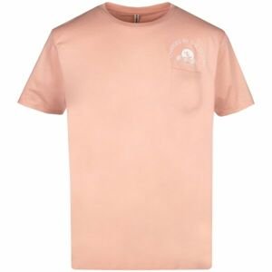 FUNDANGO TALMER POCKET T-SHIRT Pánske tričko, ružová, veľkosť M