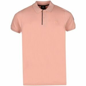 FUNDANGO MOLTON POLOSHIRT Pánske tričko polo, ružová, veľkosť XL