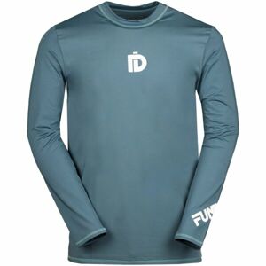 FUNDANGO MANADO LONG RASHGUARD Pánske tričko do vody, modrá, veľkosť L