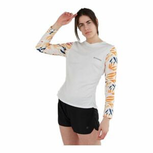 FUNDANGO LOREN LONG SLEEVE RASHGUARD Dámske tričko do vody, biela, veľkosť XS