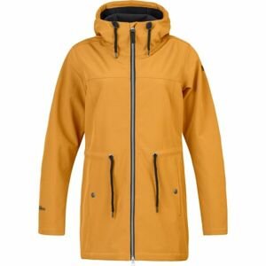 Hannah CORNEY Dámsky membránový softshellový kabát, žltá, veľkosť 44