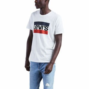 Levi's SPORTSWEAR LOGO GRAPHIC Pánske tričko, biela, veľkosť 2XL