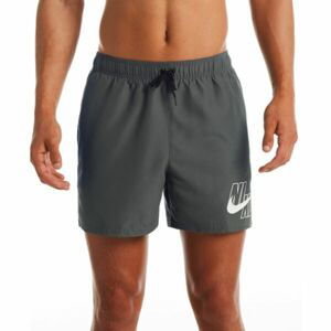 Nike LOGO SOLID 5 Pánske kúpacie šortky, tmavo sivá, veľkosť M