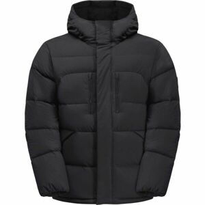 Jack Wolfskin ROEMERTOR M Pánska páperová bunda, čierna, veľkosť XXL