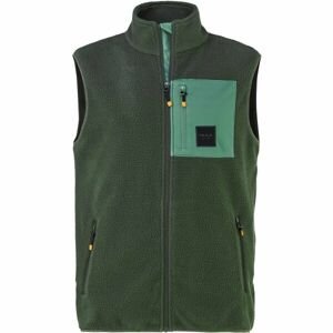 Bula BASECAMP Pánska flísová vesta, zelená, veľkosť L