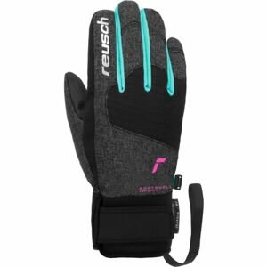 Reusch SIMON R-TEX® XT JUNIOR Detské zimné rukavice, tmavo sivá, veľkosť 4.5