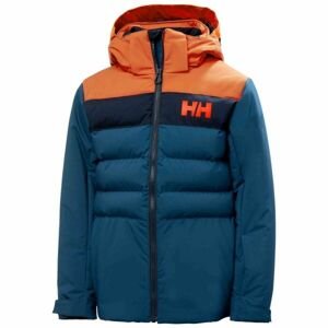 Helly Hansen JR CYCLONE JACKET Chlapčenská  lyžiarska bunda, modrá, veľkosť 14