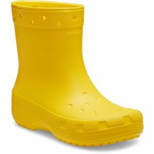 Crocs CLASSIC RAIN BOOT Dámske gumáky, žltá, veľkosť 38/39