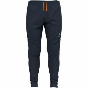 Odlo PANTS ZEROWEIGHT WARM Pánske zimné bežecké nohavice, tmavo modrá, veľkosť L