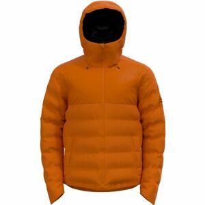 Odlo M SEVERINN-THERMIC HOODED INSULATED JACKET Pánska páperová bunda, hnedá, veľkosť L