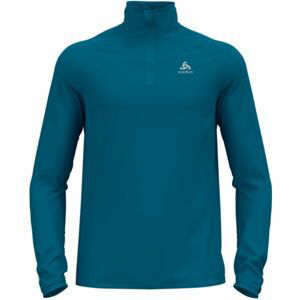 Odlo M MID LAYER 1/2 ZIP BERRA LIGHT Pánska stredná vrstva, modrá, veľkosť L