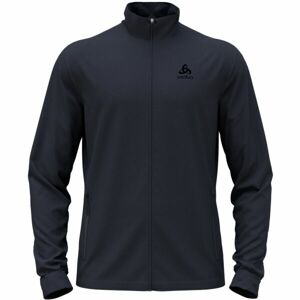 Odlo MID LAYER FULL ZIP BERRA Pánska mikina, čierna, veľkosť L