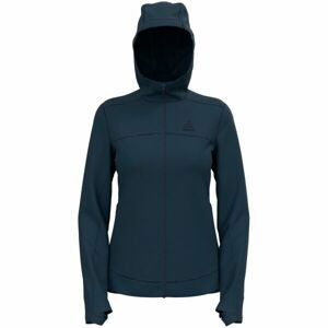 Odlo PERFORMANCE WOOL X-WARM HOODY Pánska mikina, tmavo modrá, veľkosť L