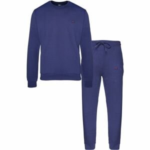 Fila IN COTTON BRUSHED FLEECE Pánske pyžamo, modrá, veľkosť XL