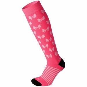 Mico MEDIUM WARM CONTROL K Detské lyžiarske ponožky, ružová, veľkosť XL