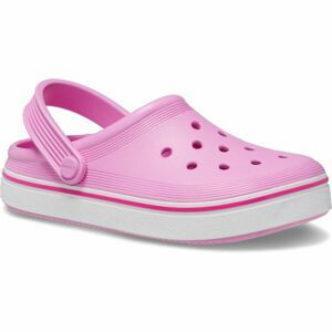 Crocs OFF COURT CLOG K Dievčenská detská nazúvacia obuv, ružová, veľkosť 33/34