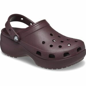 Crocs CLASSIC PLATFORM CLOG W  Dámska nazúvacia obuv, vínová, veľkosť 36/37