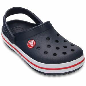 Crocs CROCBAND CLOG K Detská nazúvacia obuv, tmavo modrá, veľkosť 28/29