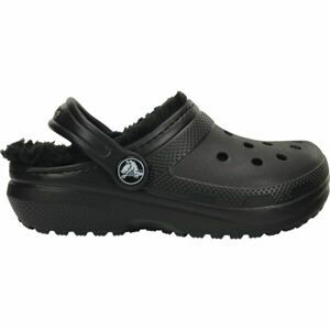 Crocs CLASSIC LINED CLOG K Unisex nazúvacia obuv, čierna, veľkosť 29/30