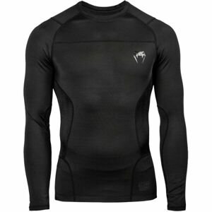 Venum G-FIT RASHGUARD Pánske tréningové tričko, čierna, veľkosť S
