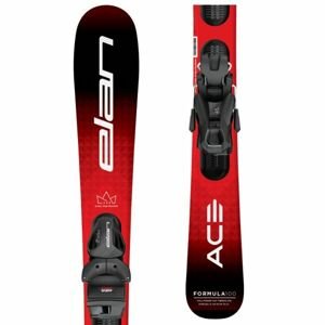 Elan FORMULA RED JRS EL 4.5 GW Detské zjazdové lyže, červená, veľkosť 100