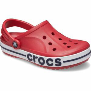 Crocs BAYABAND CLOG Unisex šľapky, červená, veľkosť 39/40