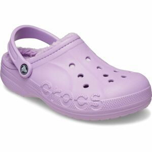 Crocs BAYA LINED CLOG Dámske šľapky, fialová, veľkosť 36/37