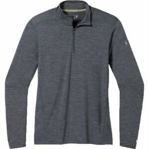 Smartwool M CLASSIC ALL-SEASON MERINO BL 1/4 ZIP B Pánske tričko, tmavo sivá, veľkosť L