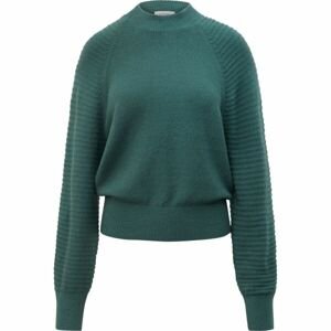 s.Oliver RL KNITTED PULLOVER Dámsky sveter, tmavo zelená, veľkosť 40