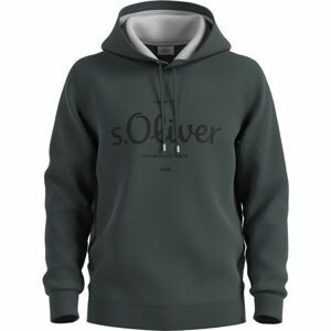 s.Oliver RL SWEATSHIRT Pánska mikina, tmavo sivá, veľkosť S