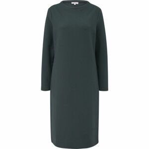 s.Oliver RL LONG SLEEVE DRESS NOOS Midi šaty, tmavo zelená, veľkosť 34