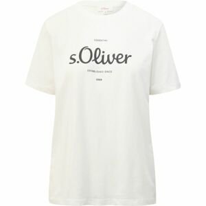 s.Oliver RL T-SHIRT Tričko, biela, veľkosť 38
