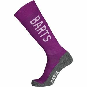 BARTS BASIC SKISOCK UNI Lyžiarske uni ponožky, fialová, veľkosť