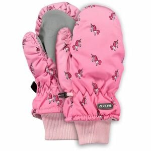 BARTS MITTS KIDS Detské palcové rukavice, ružová, veľkosť 4