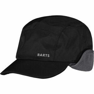 BARTS MULHACEN EARFLAP CAP Vodoodolná šiltovka s klapkami, čierna, veľkosť os