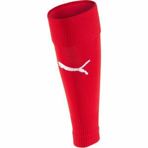 Puma TEAMGOAL 23 SLEEVE SOCK Pánske štulpne, červená, veľkosť 1